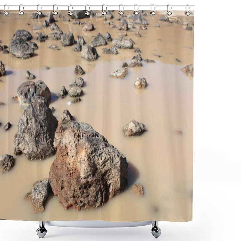 Personality  Amboy Crater National Natural Landmark Shower Curtains