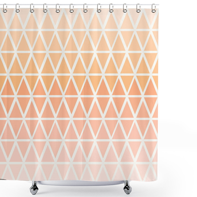 Personality  Abstract Geometric Seamless Pattern Shower Curtains