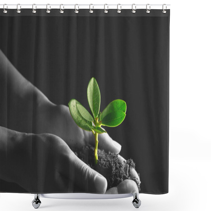 Personality  New Growth Shower Curtains