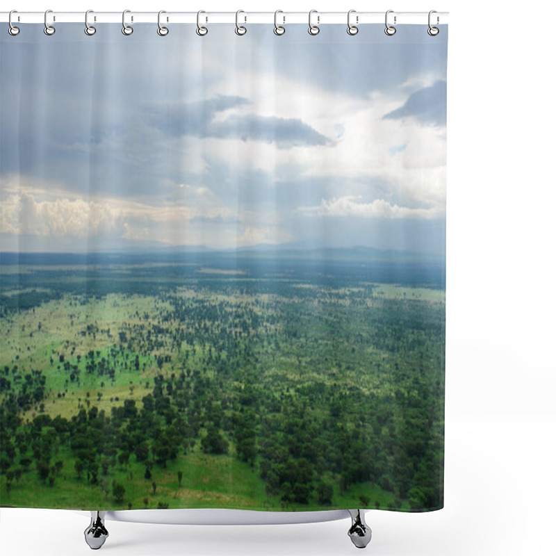 Personality  Around Bwindi Impenetrable Forest In Uganda Shower Curtains