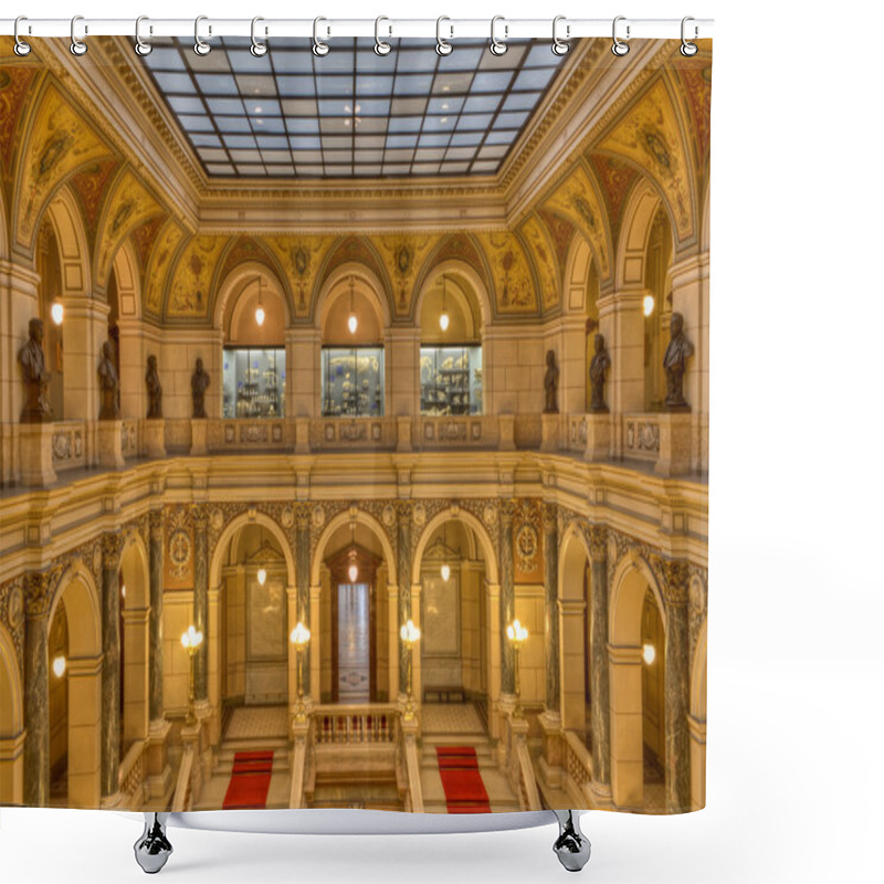 Personality  Prague Museum Interior Shower Curtains