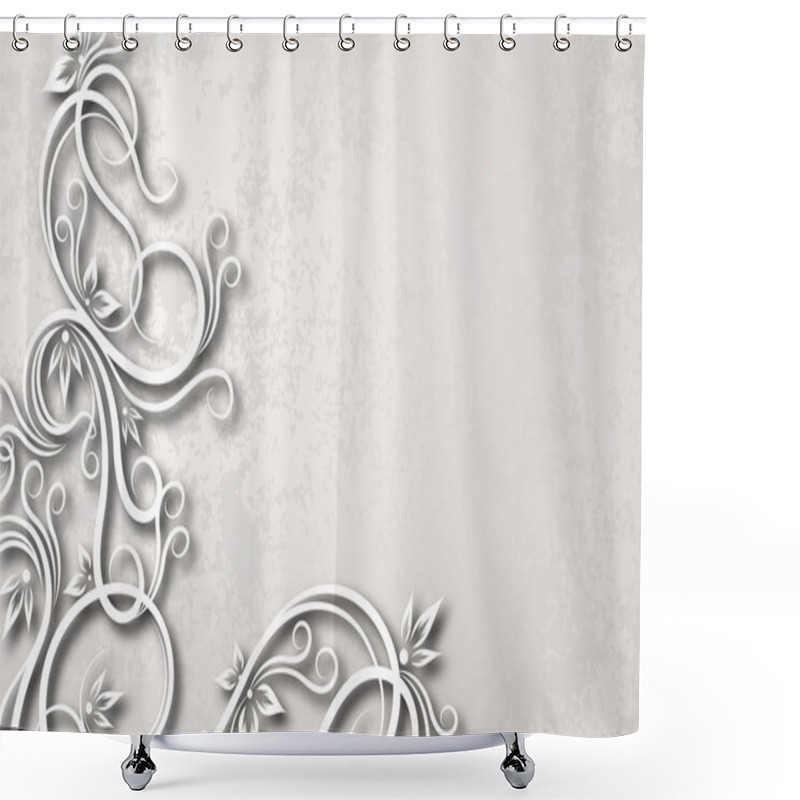 Personality  Interesting Decorative Background Shower Curtains