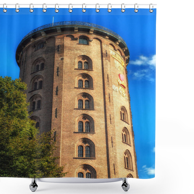 Personality  Rundetarn ,The Round Tower, Copenhagen Shower Curtains