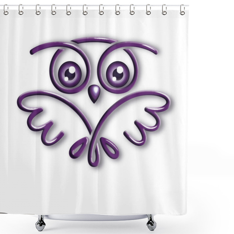 Personality  Logo Own Shower Curtains