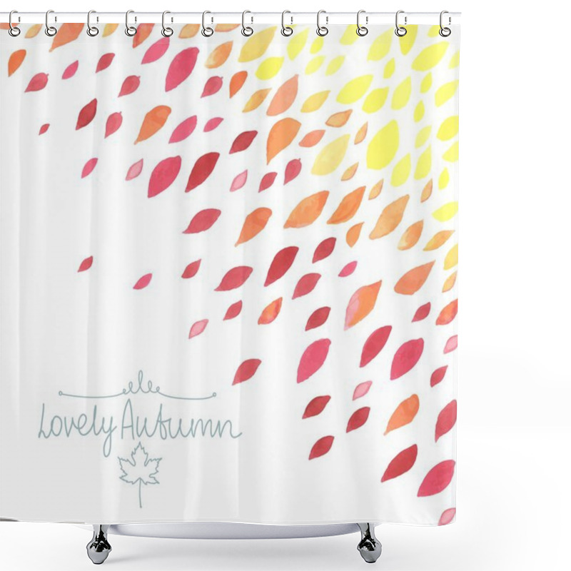 Personality  Lovely Autunm Tree Shower Curtains