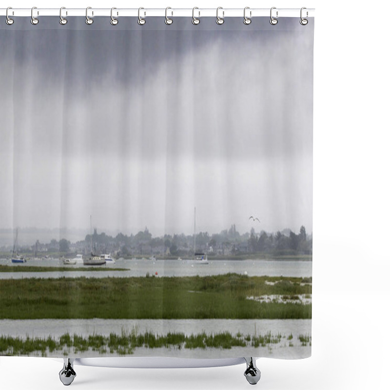 Personality  An Iconic Village: Regnville And Its Coast To The Channel, Normandy, France Shower Curtains