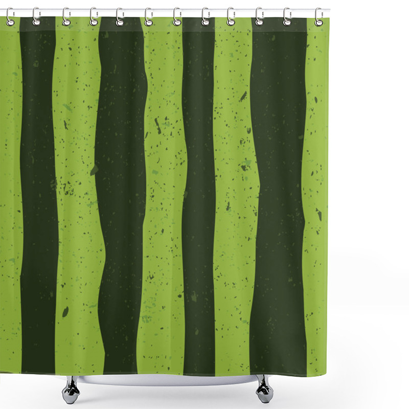 Personality  Green Watermelon Seamless Background Shower Curtains