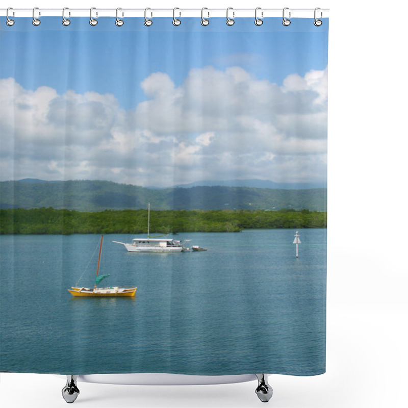 Personality  Coast At Port Douglas, Queensland Shower Curtains