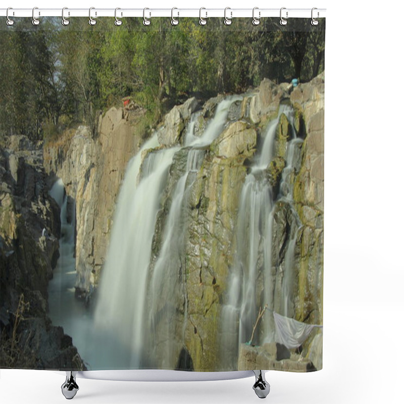 Personality  Hogenakkal Waterfall Shower Curtains