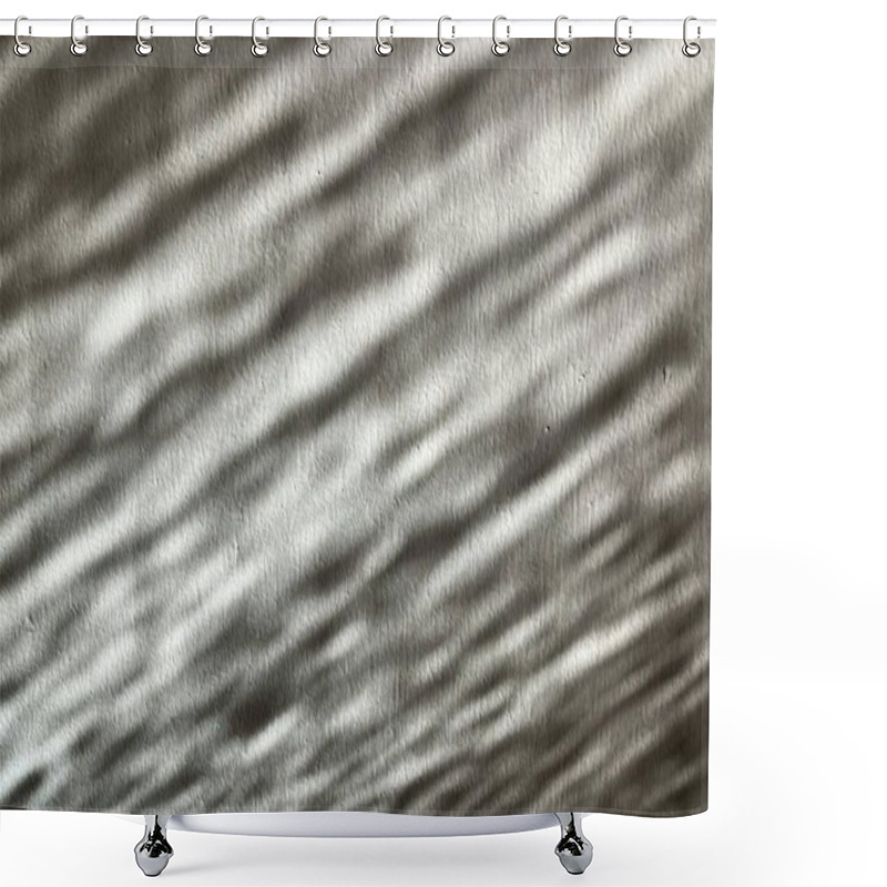 Personality  Abstract Texture Of Light And Shadow Cascading Over A Wall. Shower Curtains