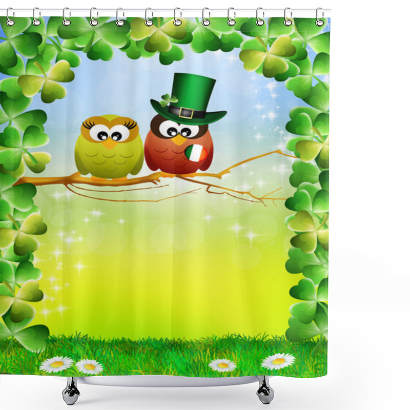 Personality  St.Patrick's Day Shower Curtains