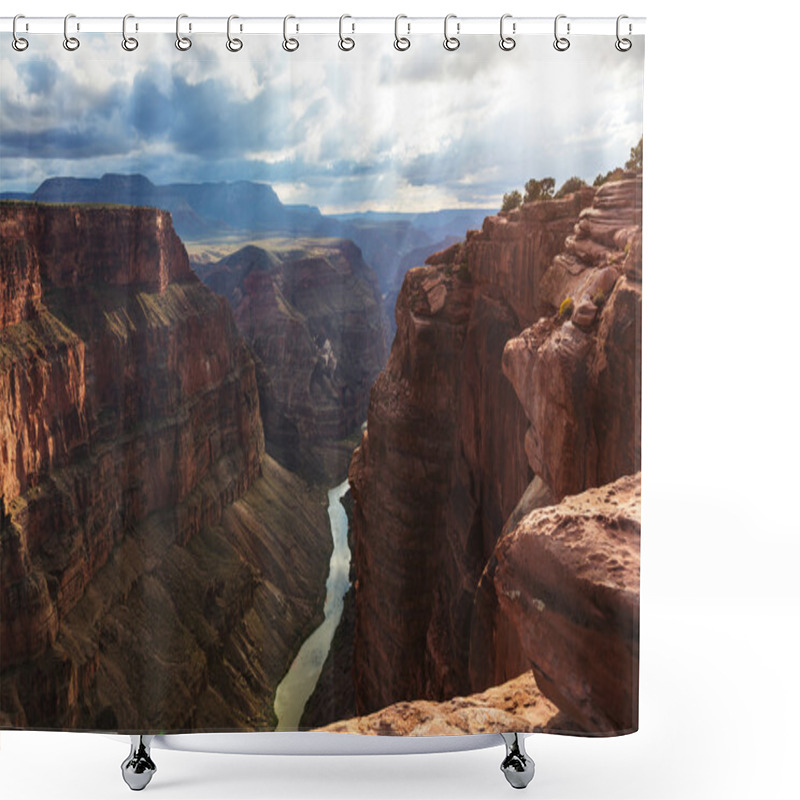 Personality  Grand Canyon In USA Shower Curtains