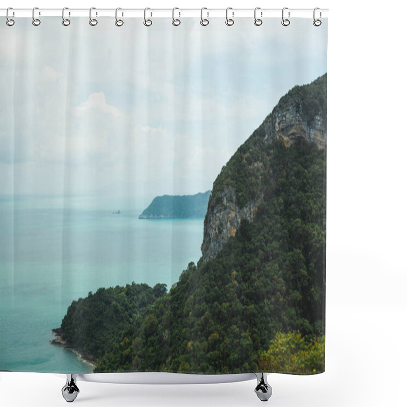 Personality  Island Shower Curtains