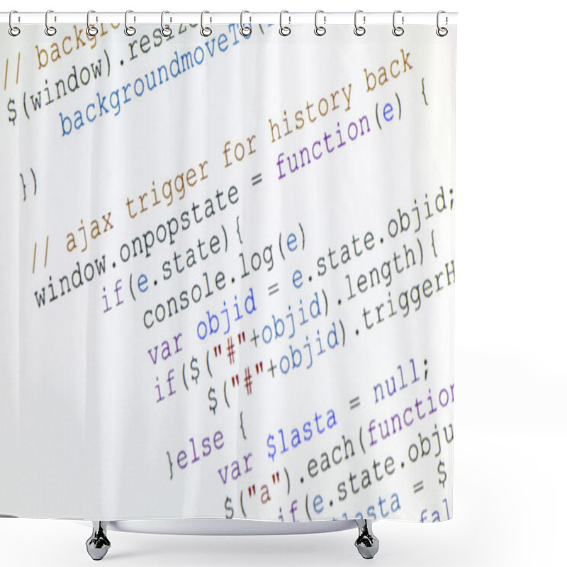 Personality  Generic Javascript Code Of Web Page Shower Curtains