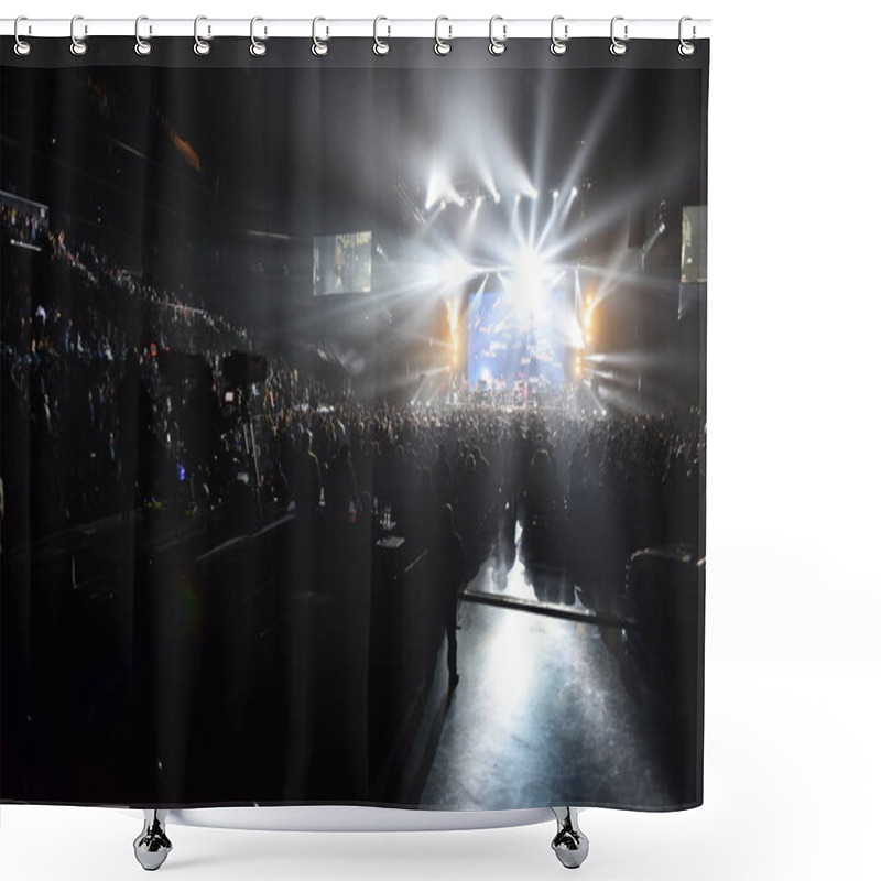 Personality  Viktor Drobysh 50th Year Birthday Concert  Shower Curtains