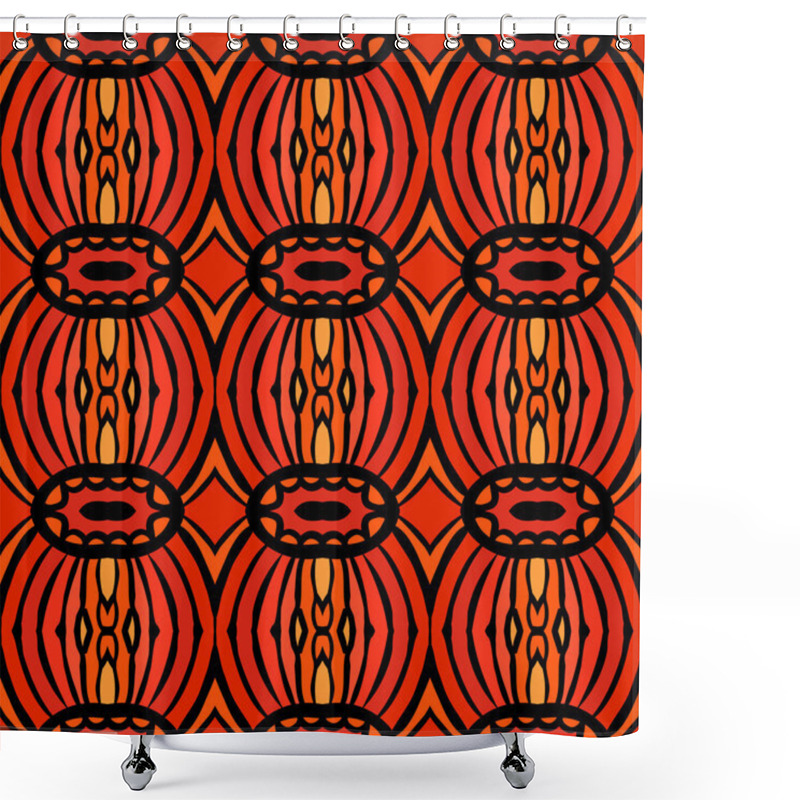 Personality  African Tribal Pattern Shower Curtains