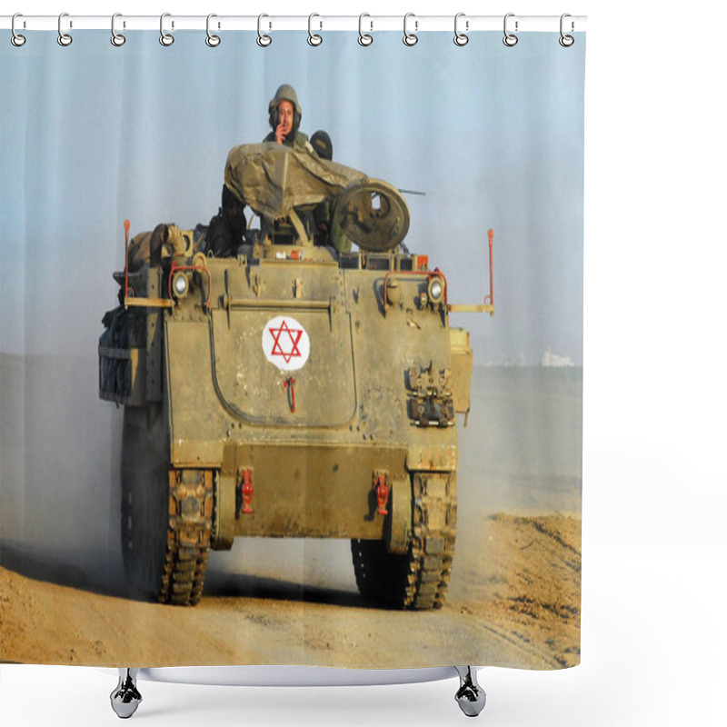 Personality  Military Army Ambulance Shower Curtains