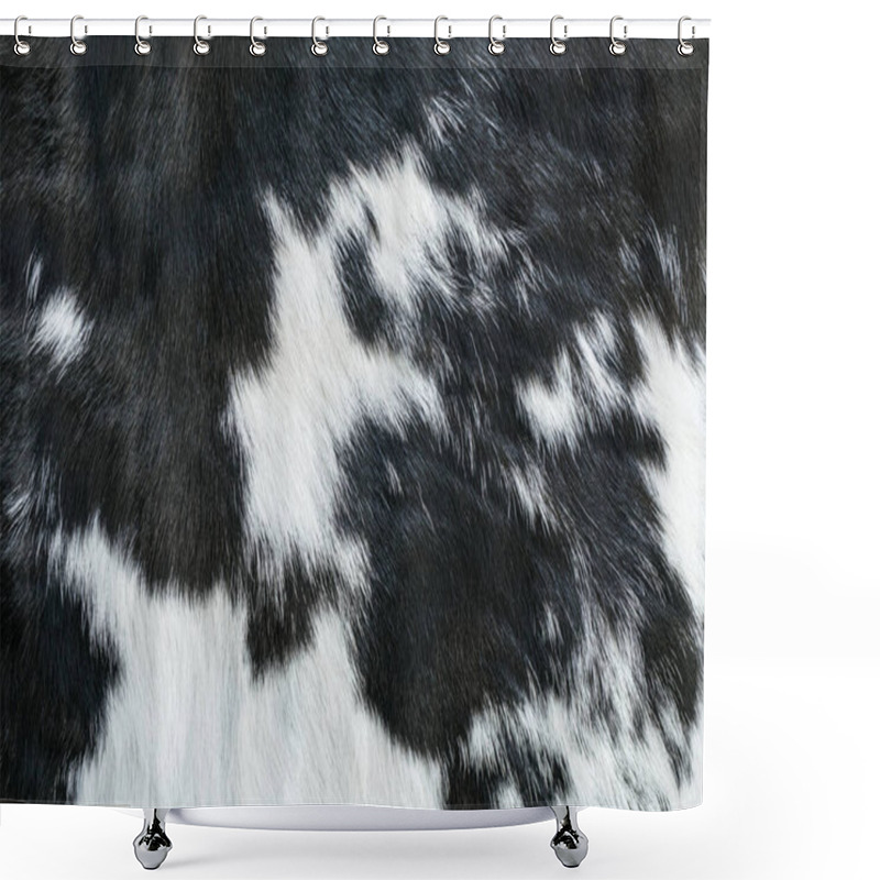 Personality  Cow Skin Close-up Shower Curtains