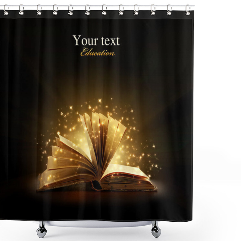 Personality  Magical Book Shower Curtains