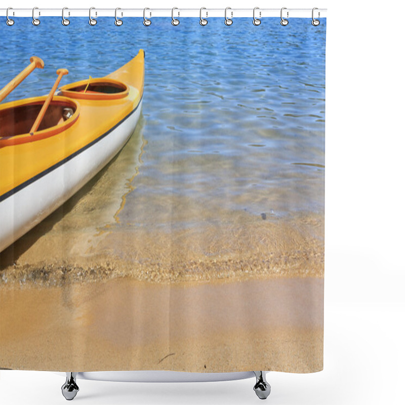 Personality  Kayak Shower Curtains