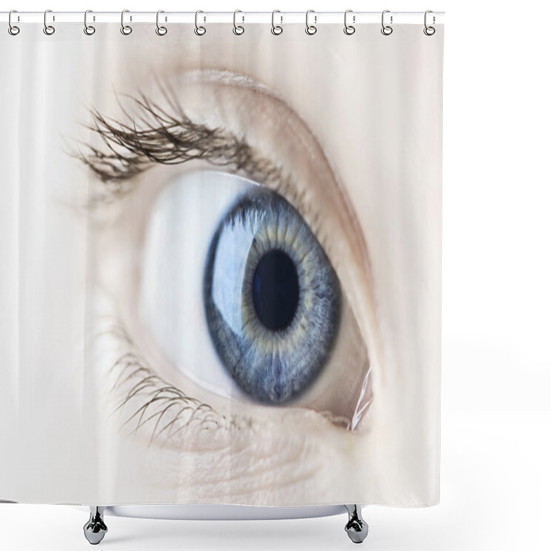 Personality  Eye Closeup Shower Curtains