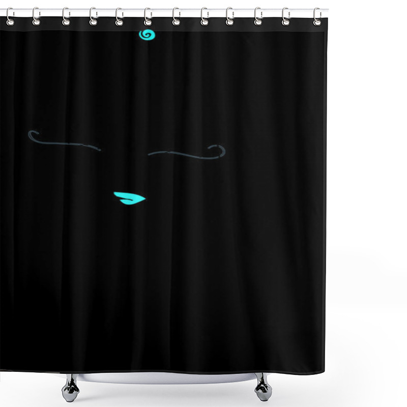 Personality  Cute Retro Girl Shower Curtains