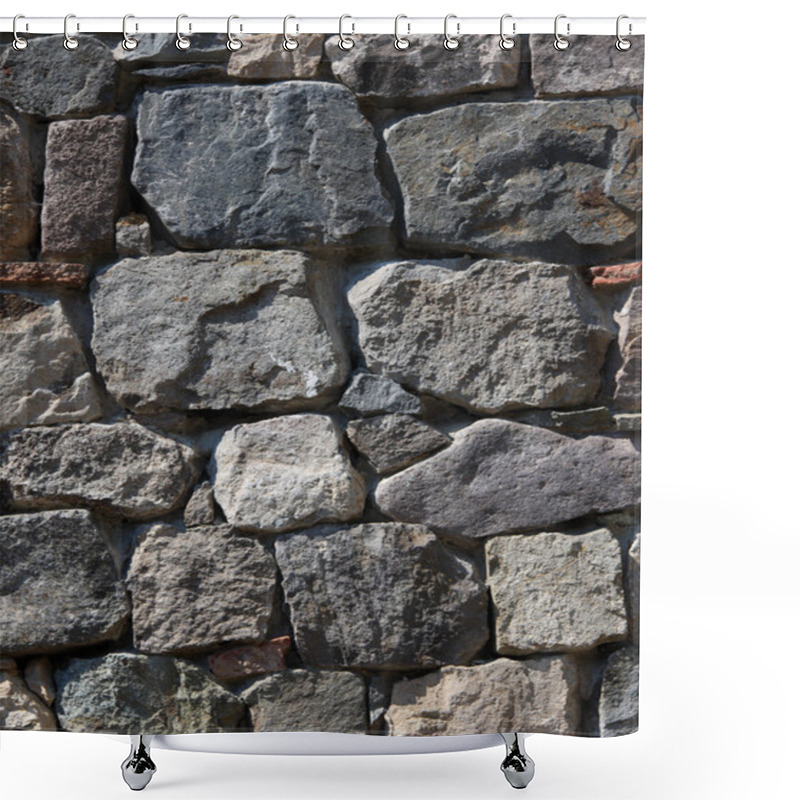 Personality  Rough Old Bricks Shower Curtains