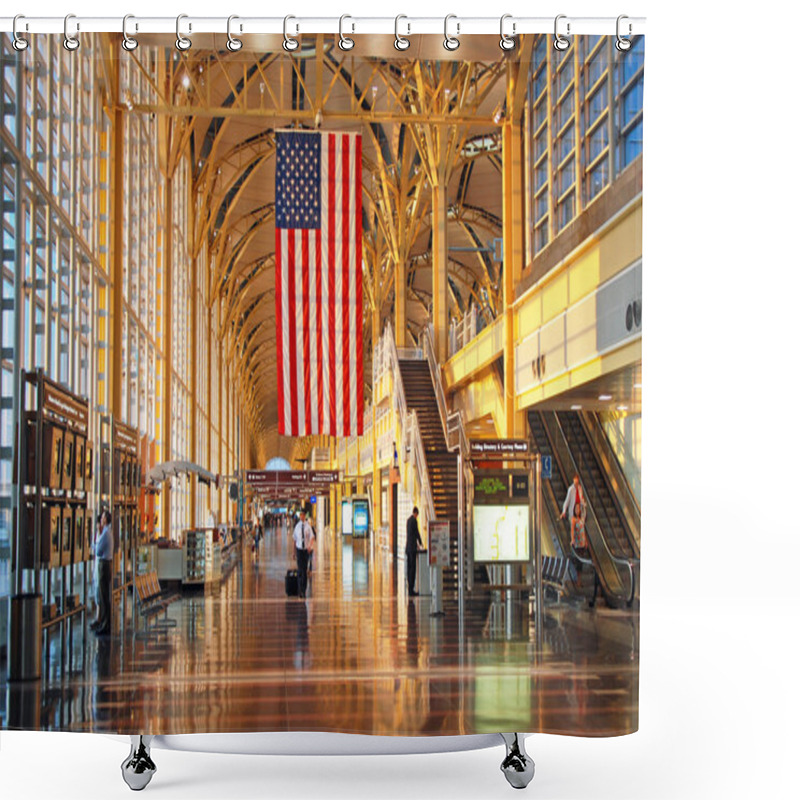 Personality  Ronald Reagan Washington National Airport Shower Curtains