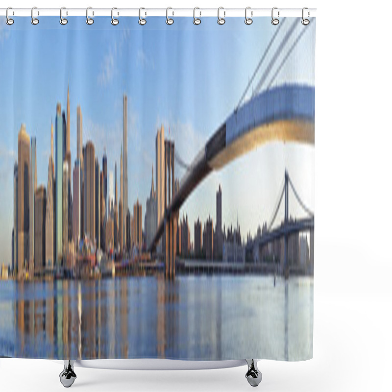 Personality  Bridge Shower Curtains