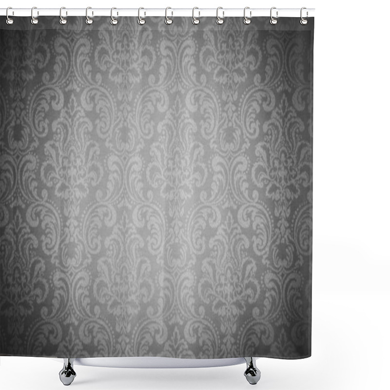 Personality  Damask Wallpaper Shower Curtains