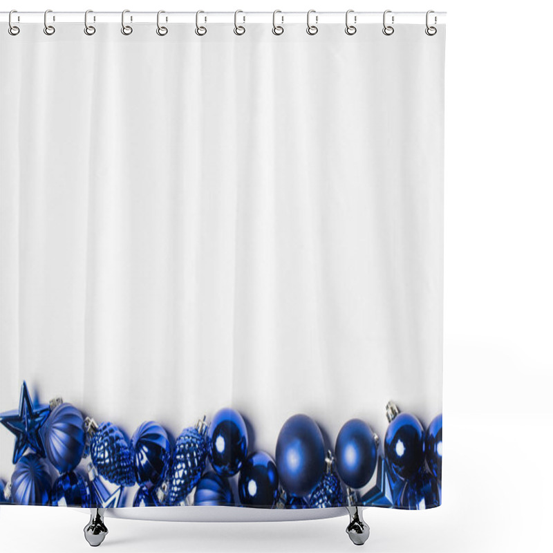 Personality  Christmas Toys Background Shower Curtains