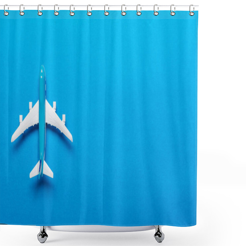 Personality  Miniature Airplane Travel Theme Shower Curtains