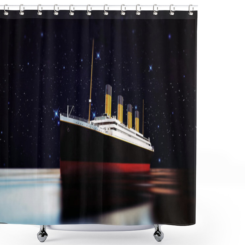 Personality  Cruise Ship Shower Curtains