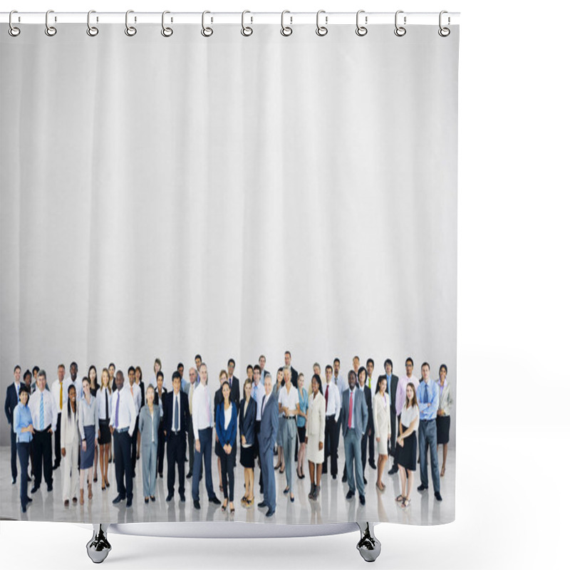 Personality  Diversity Business People Community Shower Curtains