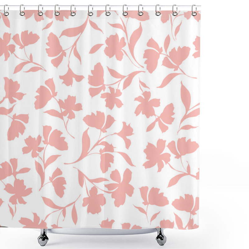 Personality  Flower Pattern Shower Curtains