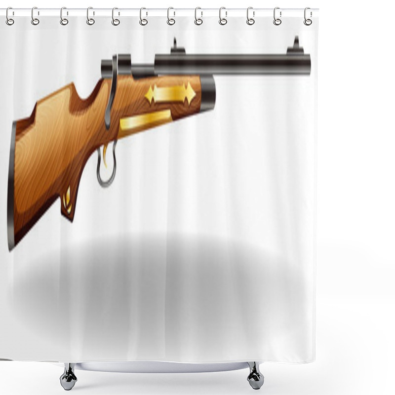 Personality  Weapon Shower Curtains