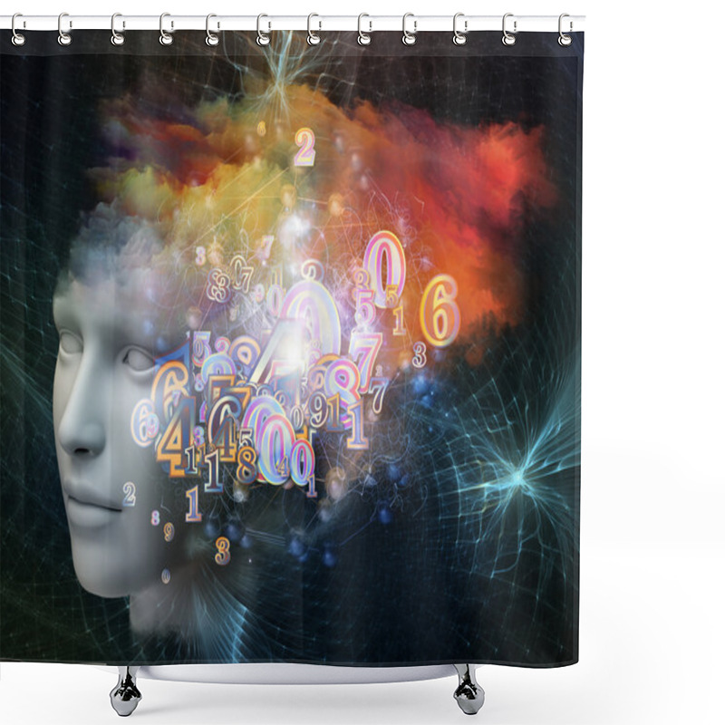 Personality  Rainbows Of The Mind Shower Curtains