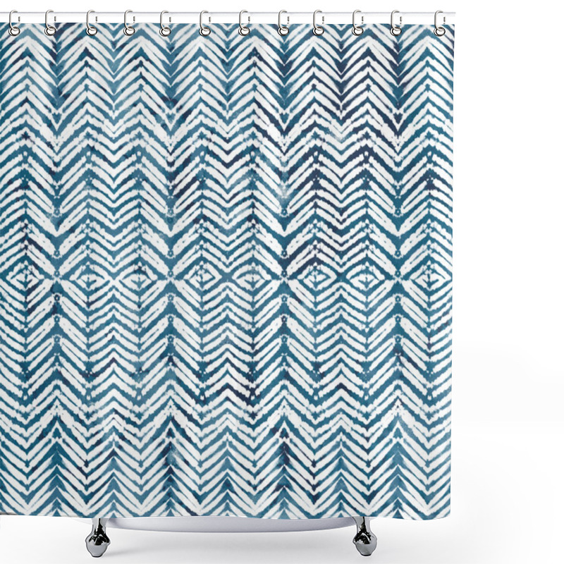 Personality  Geometry Texture Repeat Creative Modern Pattern Shower Curtains