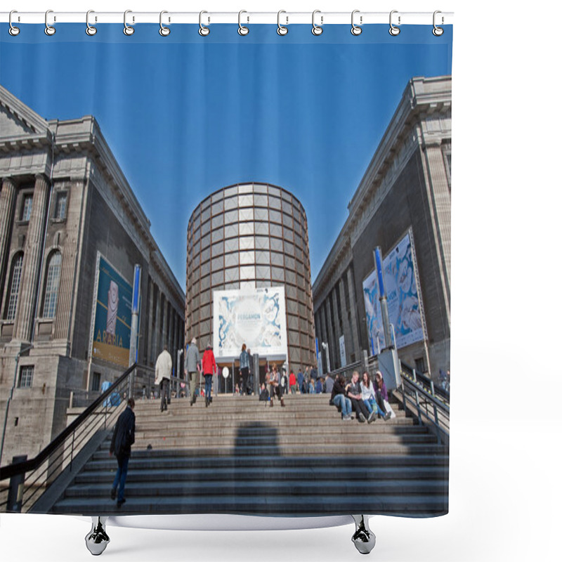 Personality  Berlin Museum Island / Pergamon Museum Shower Curtains