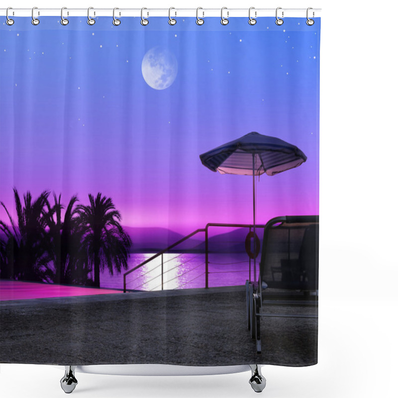 Personality  Resort Shower Curtains