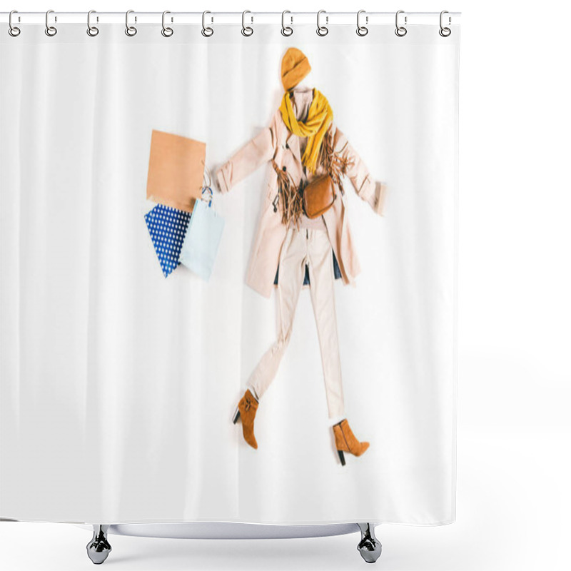 Personality  Clothes Shower Curtains