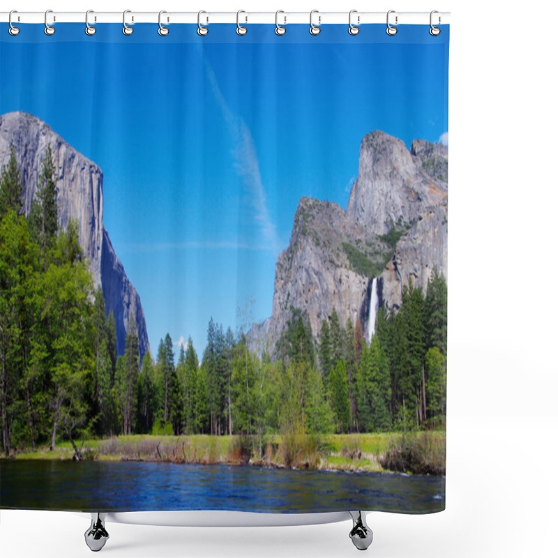 Personality  Yosemite National Park,California,tourism Of America Shower Curtains