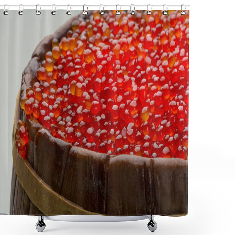 Personality  Red Caviar Shower Curtains