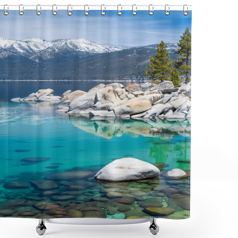 Personality  Lake Tahoe Shower Curtains