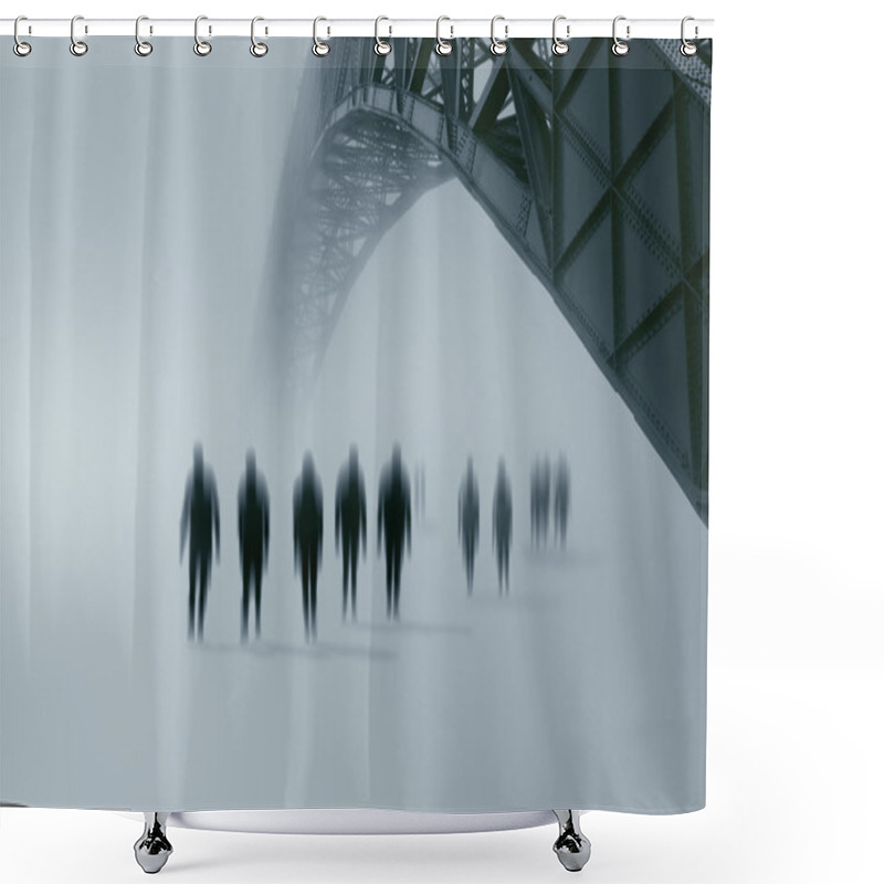 Personality  Zombies Shower Curtains