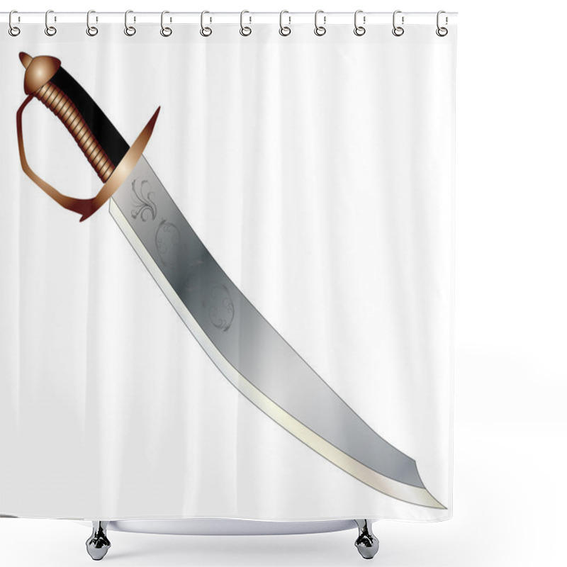 Personality  Cutlass Shower Curtains