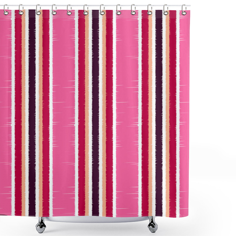 Personality  Vertical Stripes Pattern Shower Curtains