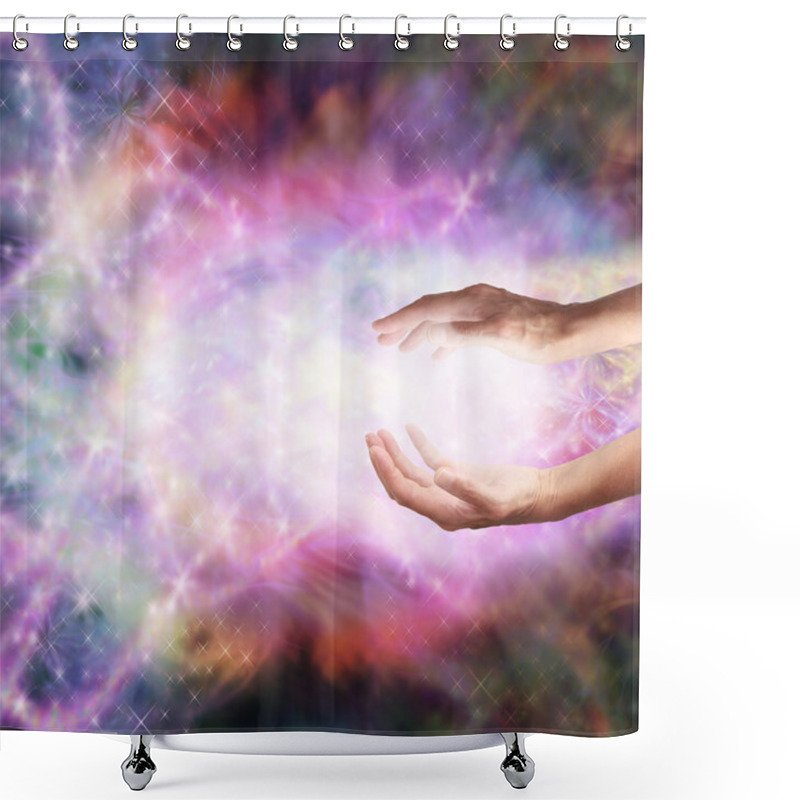 Personality  Magical Healing Energy Shower Curtains