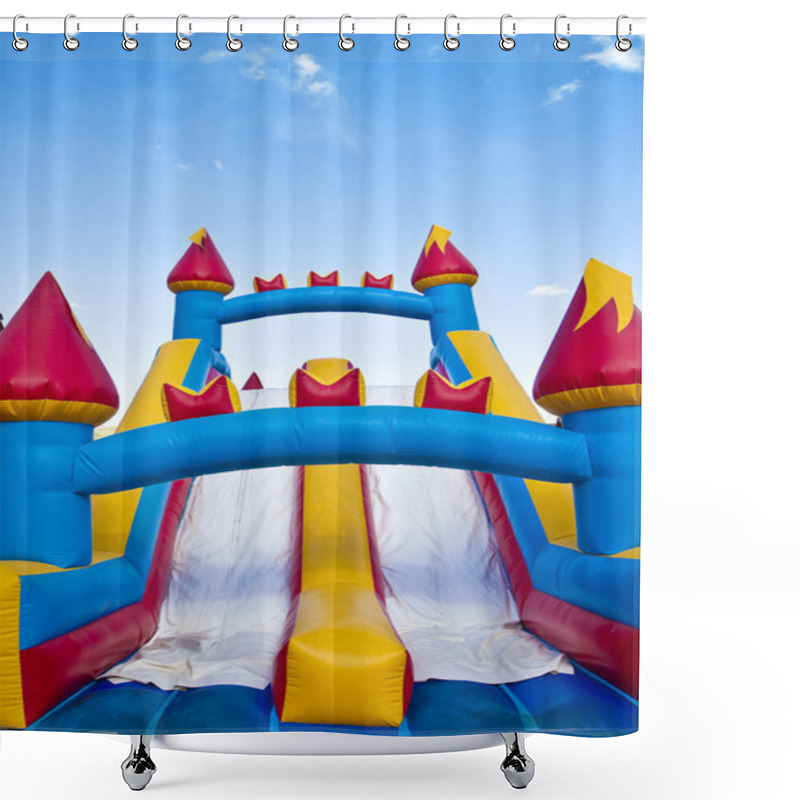 Personality  Children's Inflatable Playground Shower Curtains