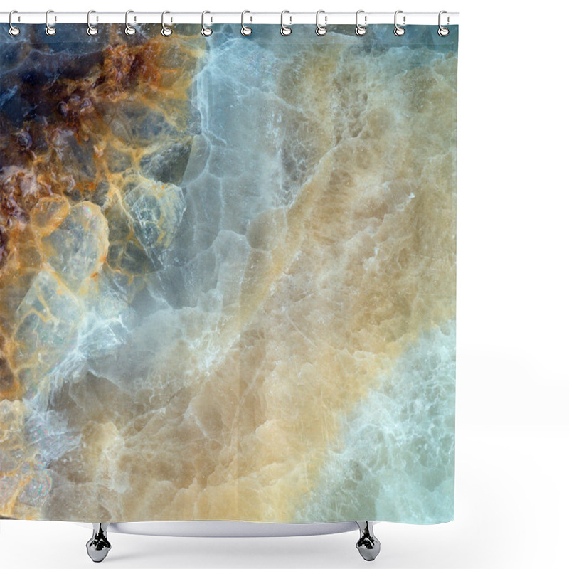 Personality  Marble Stone Shower Curtains